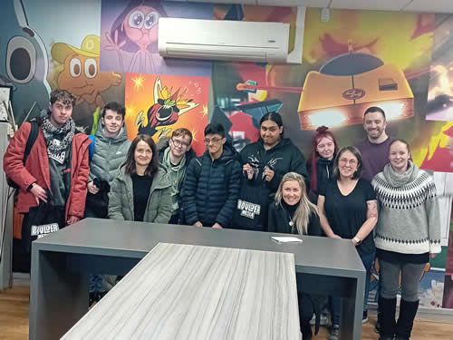 Job Site Visit to Boulder Media